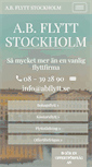 Mobile Screenshot of abflytt.se
